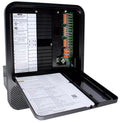 WFCO WF-9560-AD-S Power Converter - Open Panel View with Circuit Boards and Wiring Diagram | United RV Parts