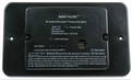 Black Safe-T-Alert LP/CO Alarm with Trim Ring - Front View | United RV Parts