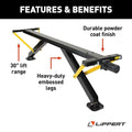 Lippert PSX1 Power Stabilizer Jack Features Diagram - 30 Inch Lift Range | United RV Parts