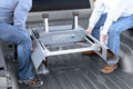 B&W Companion Slider Base Installation Step 1 - Base Removed from Truck Bed | United RV Parts