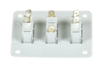 White RV Water Heater Wall Switch - Back View Terminal Detail | United RV Parts