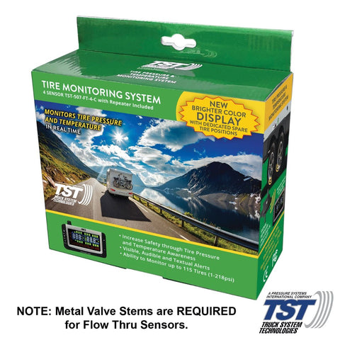 Green TST Tire Monitoring System Package - Front View | United RV Parts
