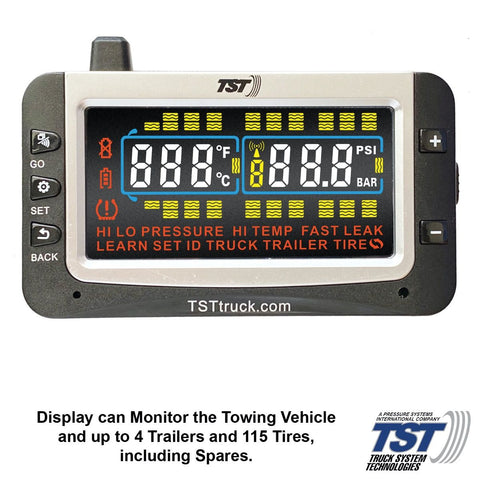TST Color Display Monitor Showing Digital Readout - Front View | United RV Parts