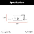 Furrion AC Control Kit Specifications Diagram - Technical Drawing | United RV Parts