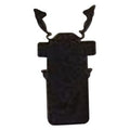 Black WFCO Power Converter Door Latch - Silhouette View | United RV Parts