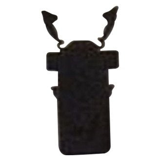 Black WFCO Power Converter Door Latch - Silhouette View | United RV Parts