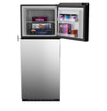 GE Profile 12V Refrigerator Freezer Compartment - Top Section Door Open | United RV Parts