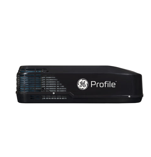 Black GE Profile RV Air Conditioner - Side Profile View | United RV Parts