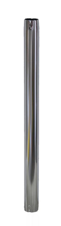 Chrome Steel RV Table Pedestal Leg 27.5 Inch - Full Length View | United RV Parts