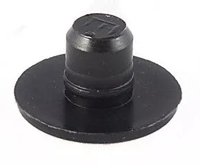 Black Plastic Slide Out Wear Tab 103480 - Top View | United RV Parts