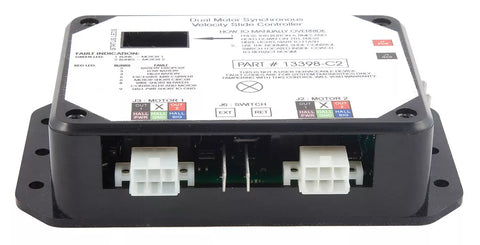Black AP Products V-SYNC II 211852 In-Wall Slide Controller - Top View | United RV Parts