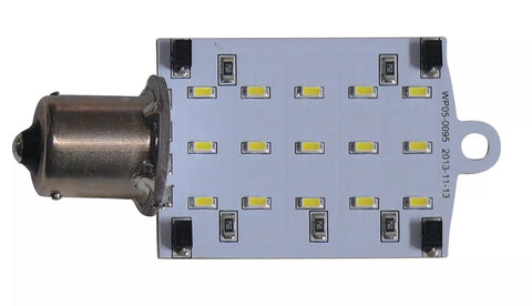 White LED Circuit Board Bulb 1141 1156 Base - Side View | United RV Parts