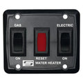 Suburban 233111 Water Heater On/Off Wall Switch DEL Models Black - Front View | United RV Parts