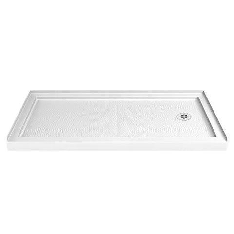 White Specialty Recreation SP2438WC Shower Pan Center Drain 24x38 - Top View | United RV Parts