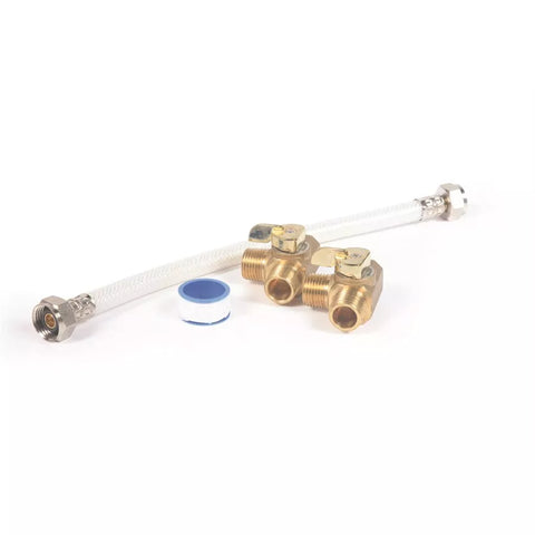 Brass RV Water Heater By-Pass Kit with Clear Hoses - Product View | United RV Parts