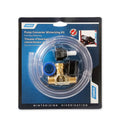 Camco Pump Converter Winterizing Kit 36543 with brass valve, siphon hose and adapters - Front View | United RV Parts