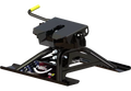 Black PullRite Super 5th 24K Fifth Wheel Hitch #3900 - Side Angle View | United RV Parts