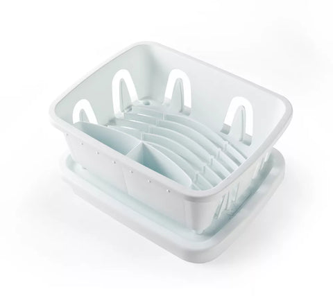White Plastic RV Dish Drainer - Top View | United RV Parts
