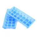 Blue Plastic Camco 44100 Mini Ice Cube Trays - Angled View | United RV Parts