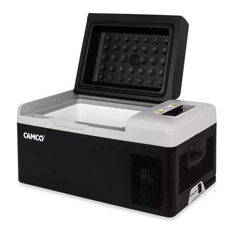 Camco Portable RV Refrigerator CAM-200 51510 - Open View | United RV Parts