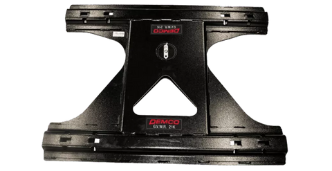 Black Steel Demco 6206 Prep Bracket for GM Truck 8ft Box - Front View | United RV Parts