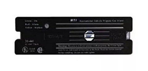 Black MTI Industries Classic LP Gas Alarm 30-441-P-BL - Back View | United RV Parts