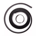 Black Foam RV Grab Handle Replacement Rail Grip Coiled - Top View | United RV Parts