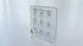 Clear Inflatable RV Skylight Insulator 14x14 with Suction Cups - Angled View | United RV Parts