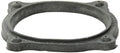 Gray Cast Iron RV Toilet Floor Flange Seal - Profile View Detail | United RV Parts