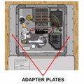 RV Water Heater Interior with Adapter Plates Installation Guide | United RV Parts