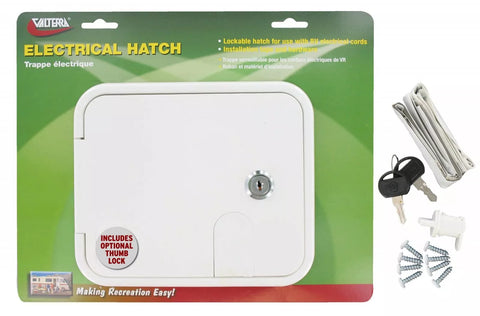 Valterra | Cable Hatch | Medium Square | A10-2150VP | White