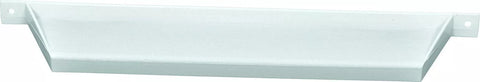 White Plastic RV Screen Door Handle - Side Profile | United RV Parts