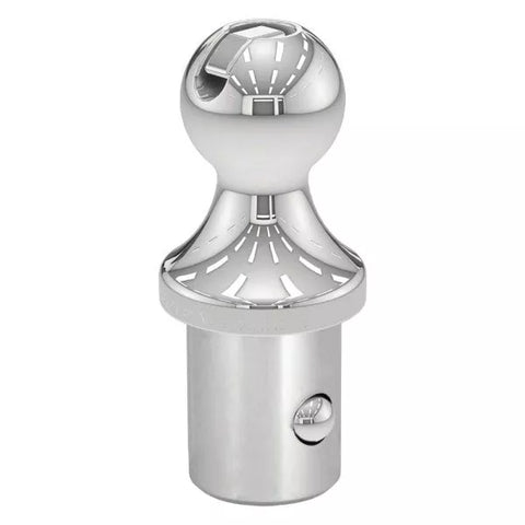 Chrome Steel Curt 60601 Gooseneck Ball - Side View | United RV Parts