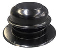Black Metal RV Plumbing Vent Cap 10004-C - Angled View | United RV Parts