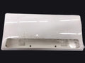 White Hengs RV Range Exhaust Vent Cover in Protective Packaging - Top View | United RV Parts