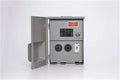 Gray Metal Parallax 100 Amp RV Electrical Box U075CTL010 - Open Door View | United RV Parts