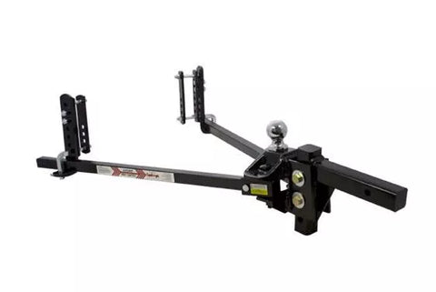 Black Equal-i-zer 90-00-1200 Weight Distribution Hitch - Side View | United RV Parts