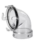 Valterra T1023 EZ Coupler RV Sewer Hose 90 Degree Adapter - Side View | United RV Parts