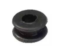 Black Rubber BAL Accu-Slide Grommet 854195 - Angled View | United RV Parts