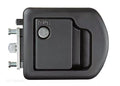Black TriMark T505 Motor Home Door Lock - Front View | United RV Parts