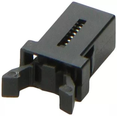Black WFCO Converter Door Latch WF-87/8900-DL - Angled View | United RV Parts