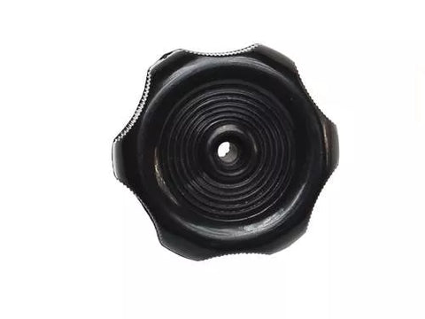 Black Plastic RV Window Crank Knob H713 - Top View | United RV Parts