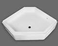 White Specialty Recreation Neo Shower Base NSB3636WC 36x36 - Top View | United RV Parts