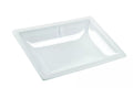 White Acrylic RV Skylight Inner Dome N1830 - Angled View | United RV Parts