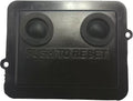 Black Suburban OEM Water Heater Thermostat Hi-Limit Switch Cover 525022 - Front View | United RV Parts