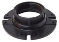 Black Valterra RV Floor Flange T05-0784 3" Female Pipe Thread - Top View | United RV Parts