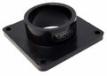Valterra 1-1/2" Black ABS Spigot Flange T1006-1 - Angled Top View | United RV Parts