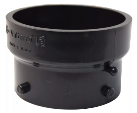 Black ABS Valterra 3 Inch Bayonet to Hub Termination Adapter T1029-2 - Side View | United RV Parts