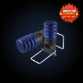 Blue SumoSprings TSS-106-40 Trailer Axle Springs - Angled View | United RV Parts