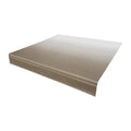 Sand Fade Vinyl 14ft RV Awning Replacement Fabric - Angled View | United RV Parts